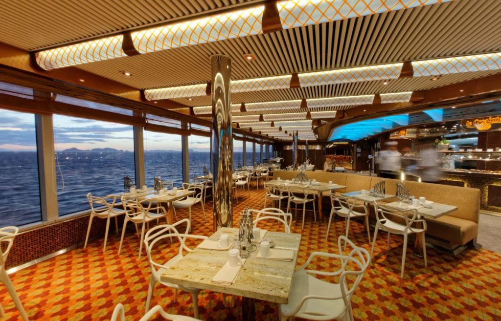 Costa Diadema Corona Blu Buffet Restaurant