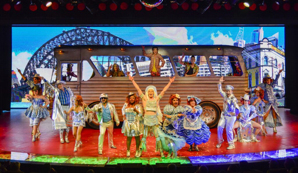 Scene from Priscilla, Queen of the Desert